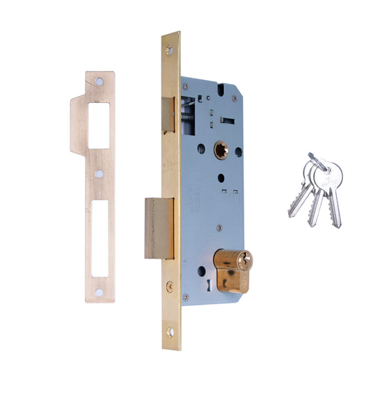 DOOR LOCK NEST 40MM BRASS - عش قفل الباب 40 مم نحاس - قطعة