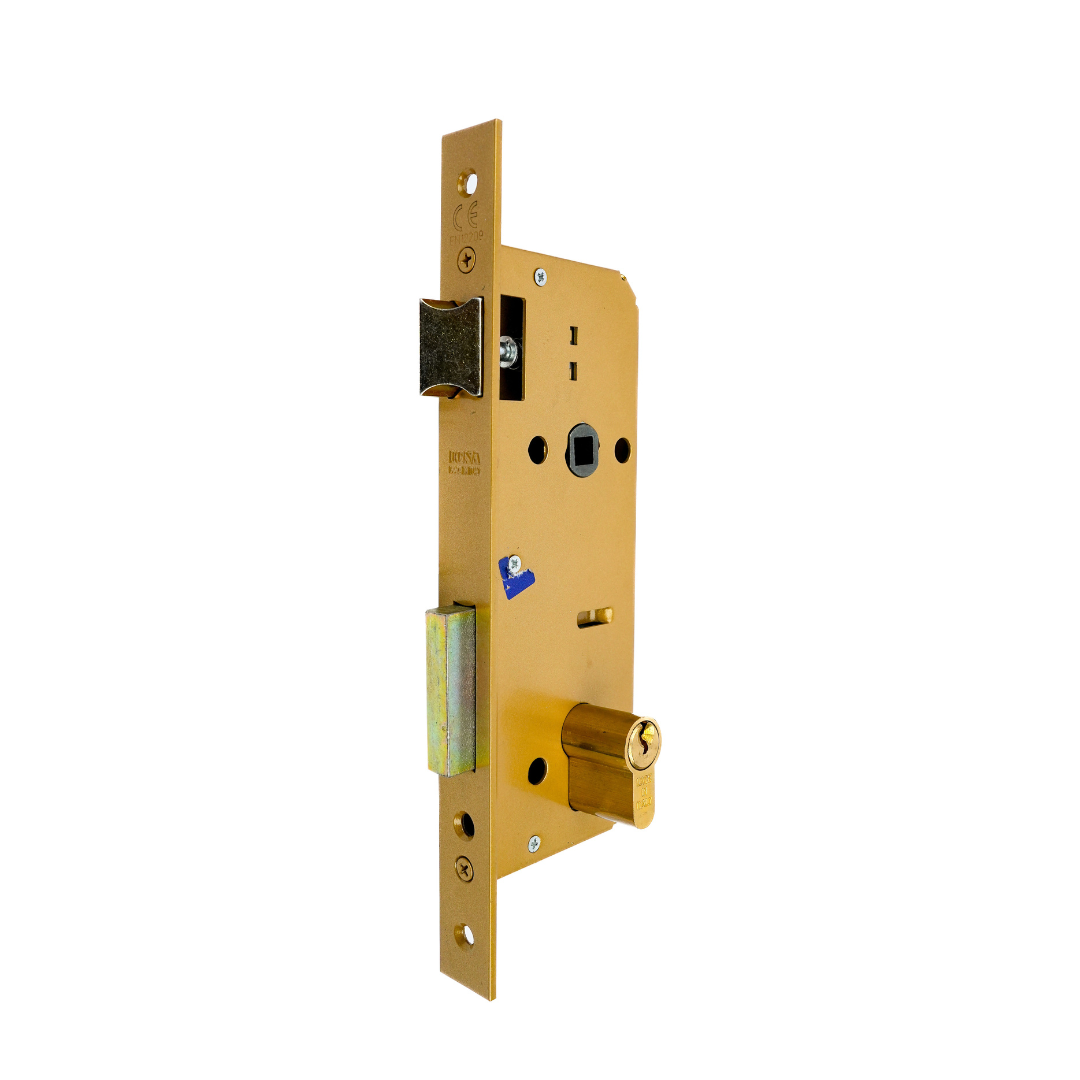 DOOR LOCK ICSA 40MM BRASS قفل باب اي سي اس ايه 40 ملم نحاس